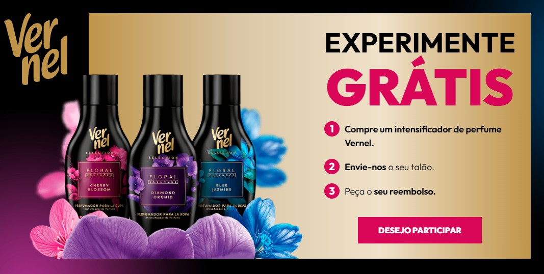 Reembolso Intensificador de perfume Vernel