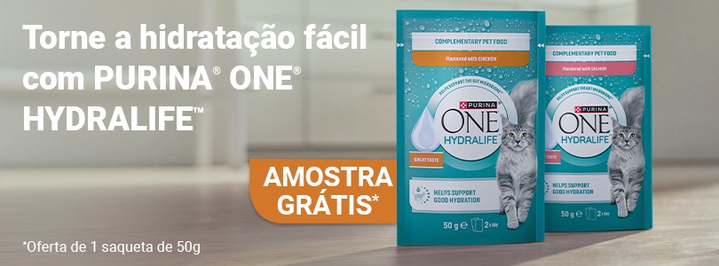 Amostra Grátis Purina ONE Hydralife
