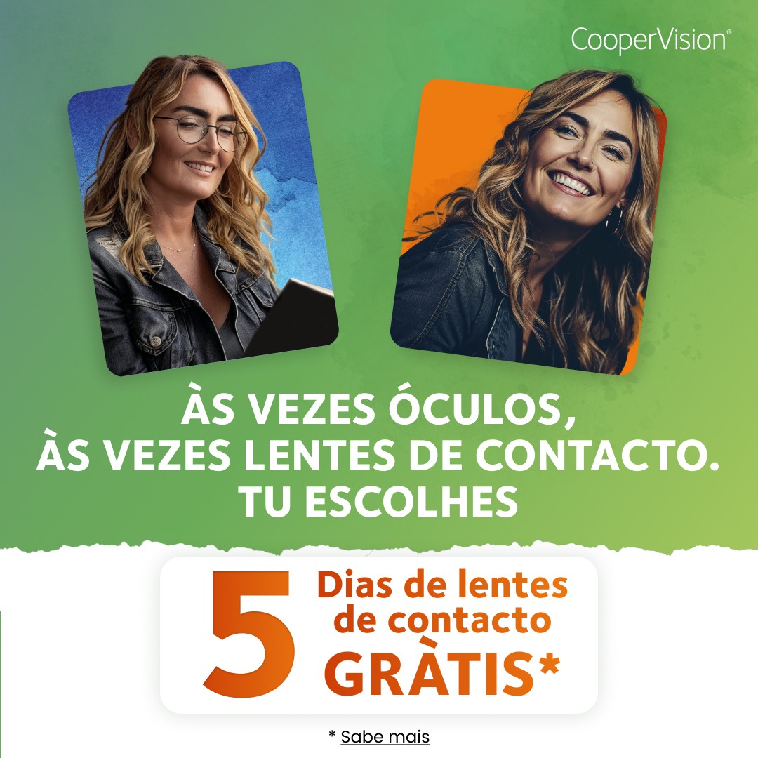 Amostra Grátis Lentes de Contacto Coopervision