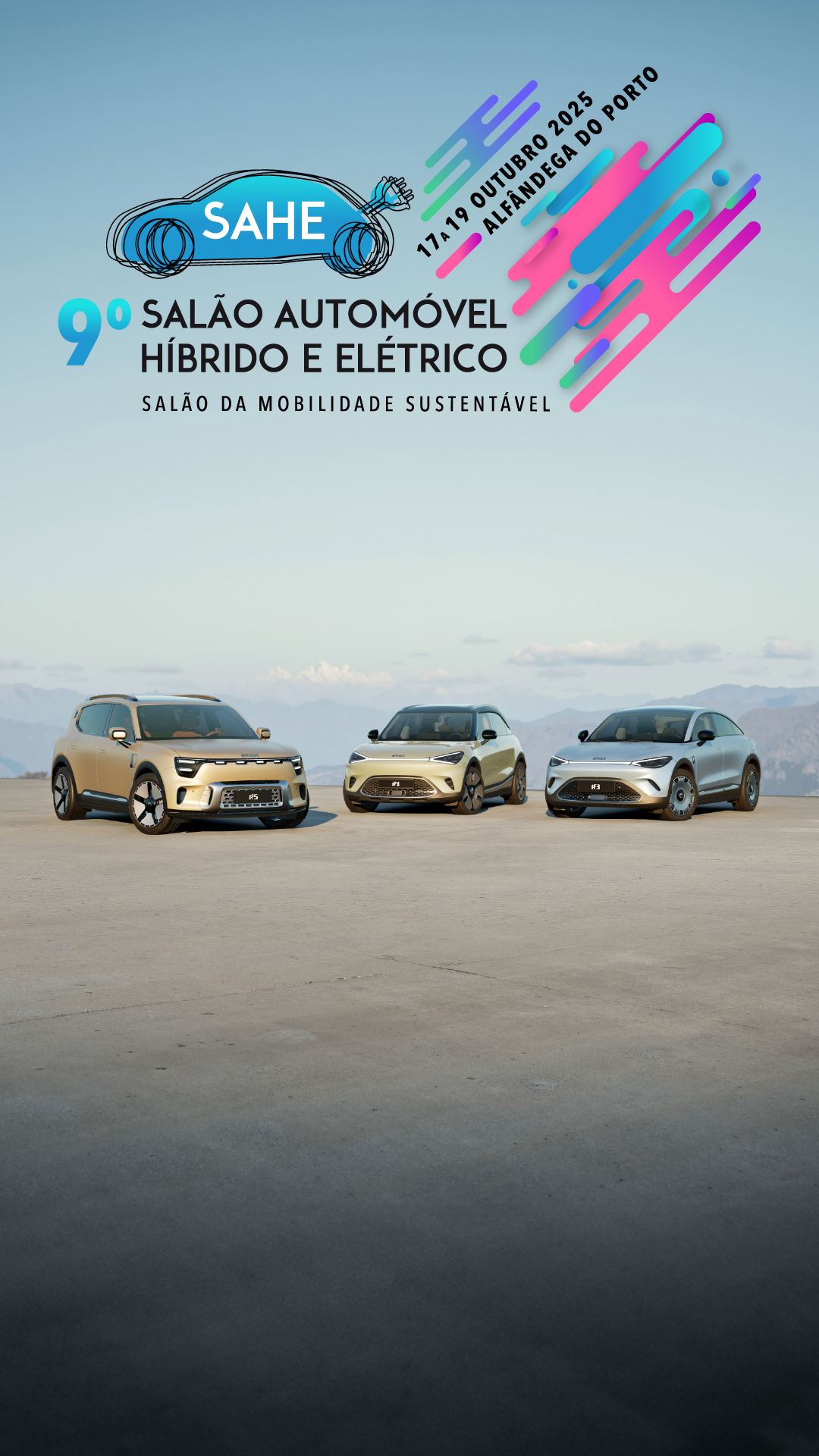 Salão Automóvel Híbrido e Elétrico - Convites Grátis