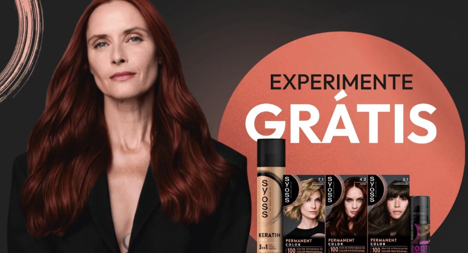 Experimente Grátis Produtos de Coloração Syoss