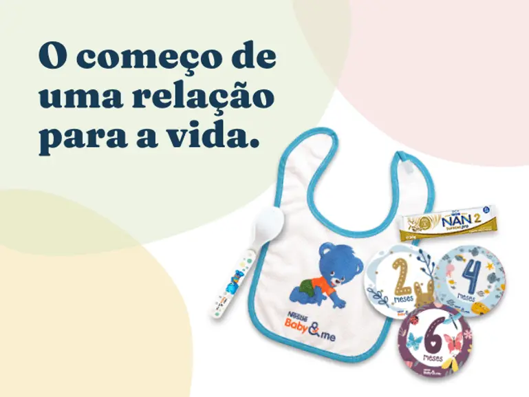 Kit de Boas-vindas Nestlé Baby & Me