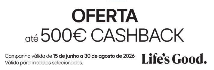 Verão Frio LG - Cashback