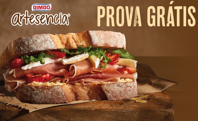 Experimente Grátis Pão Bimbo Artesencia