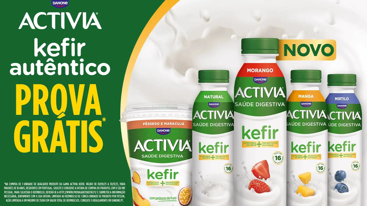 Reembolso Activia Kefir Danone
