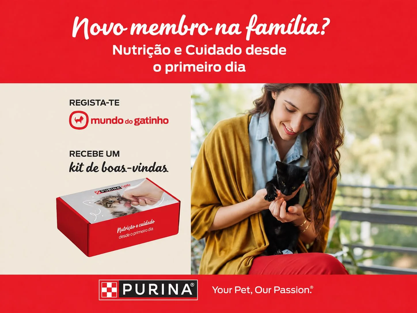 Produtos Grátis Purina para Gatinhos e Cachorros